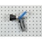 Triton Products 1 In. Double Rod 30 Degree Bend Steel Pegboard Hook for LocBoard, PK5 52113 - alternate 3